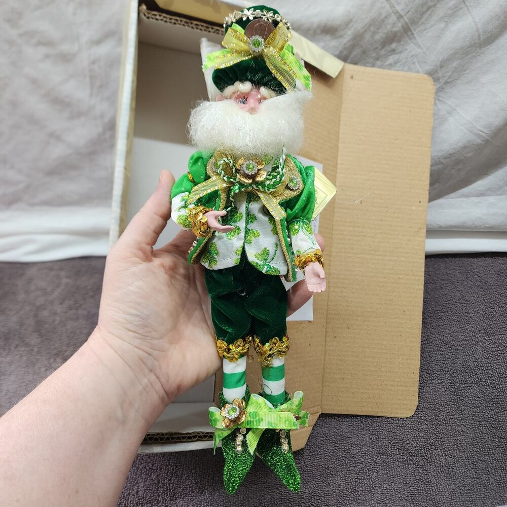 Mark Roberts Fairy St. Patrick's Day Elf Limited Edition in box w certificate CC